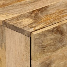 Greatstore Nočna omarica 50x33x60 cm trden mangov les