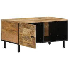 shumee Klubska mizica 80x50x40 cm trden mangov les