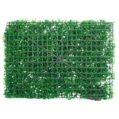 shumee Ograja iz umetnih rastlin 24 kosov zelena 40x60 cm