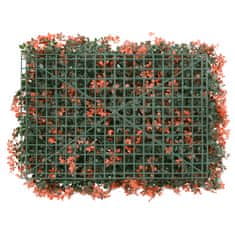shumee Ograja iz umetnih javorjevih listov 6 kosov sv. rdeča 40x60 cm