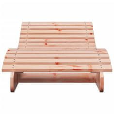 Greatstore Ležalnik 205x60x31,5 cm trdna borovina