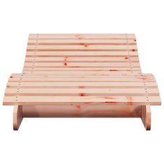 Greatstore Ležalnik 205x70x31,5 cm trden les douglas