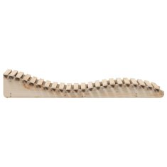 Greatstore Ležalnik 205x70x31,5 cm trdna borovina