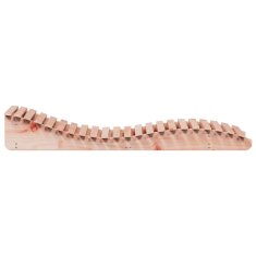 Greatstore Ležalnik 205x70x31,5 cm trden les douglas