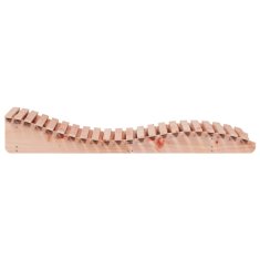 Greatstore Ležalnik 205x80x31,5 cm trden les douglas