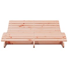Greatstore Ležalnik 205x110x31,5 cm trden les douglas