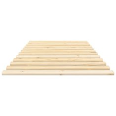 Vidaxl Posteljne letve 70x200 cm trdna borovina