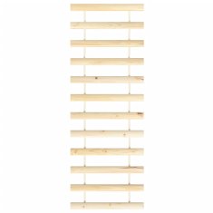 Vidaxl Posteljne letve 70x200 cm trdna borovina