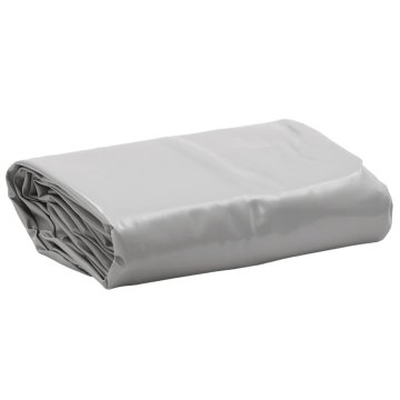 shumee Ponjava siva Ø 2,2 m 650 g/m²