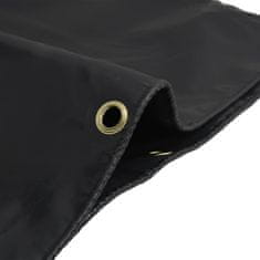 Vidaxl Ponjava črna 5x8 m 650 g/m²