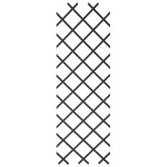 Vidaxl Nature Oporna mreža za rastline 50x150 cm PVC antracit