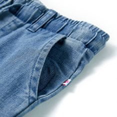 Vidaxl Otroške hlače džins modra 104