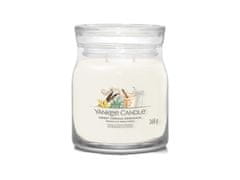 Yankee Candle Dišeča sveča Signature in glass medium Sweet Vanilla Horchata 368g