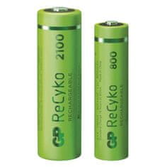 GP E411 polnilec baterij + 4 × AA 2100 + 4 × AAA 800