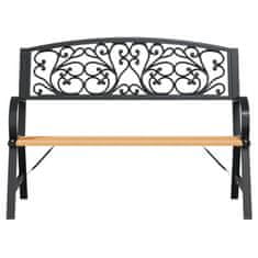 Vidaxl Vrtna klop 120 cm lesena