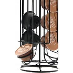 HIT Držalo za kavne kapsule Dolce Gusto 28 kosov črno HT-22171165