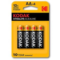Kodak BATERIJSKI VLOŽKI Kodak Xtralife AA (4/1)