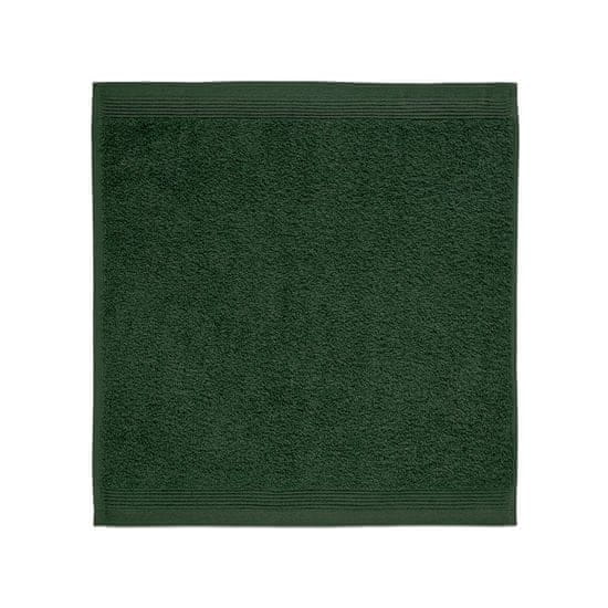 Möve SUPERWUSCHEL brisača 30 x 30 cm temno zelena