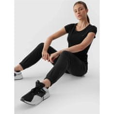 4F Majice obutev za trening črna S WSS24TTSHF116120S