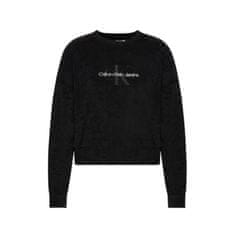 Calvin Klein Športni pulover lifestyle črna 163 - 167 cm/S J20J218991