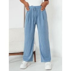 Dstreet Ženske široke hlače ASTERS svetlo modre barve uy2036 M-L