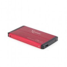 Gembird 2,5" EE2-U3S-2-R USB 3.0 Red, ohišje za disk