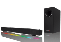 Creative Sound BlasterX Katana BT 7.1 (51MF8245AA000) RGB črn, večkanalni zvočnik za igre