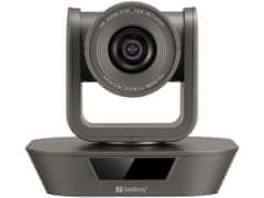 Sandberg ConfCam PTZ x10 Remote 1080P (134-30) črna, spletna kamera