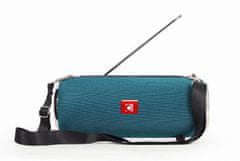 Gembird SPK-BT-17-G 2.0, 10W FM prenosni BT + Antena zelen, bluetooth zvočnik