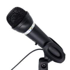 Gembird MIC-D-04 namizni črn, mikrofon