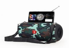 Gembird SPK-BT-17-CM 2.0, 10W FM prenosni Bluetooth Antenna Camo, zvočnik