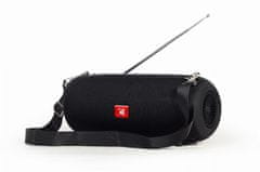 Gembird SPK-BT-17 2.0, 10W FM prenosni Bluetooth Antenna črn, zvočnik