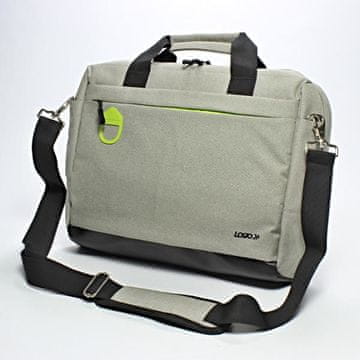 Logo Graceful 15,6" polyester siv, torba za prenosnik