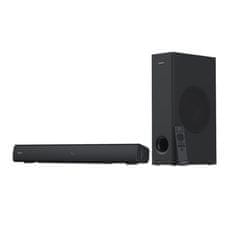 Creative Stage V2 2.1 (51MF8375AA001) BT .1 Soundbar in nizkotonec z jasnim pogovornim oknom in prostorskim zvokom Sound Blaster