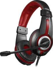 Defender Warhead G-185 (64106) Gaming regulacija glasnosti črne/rdeče, naglavne slušalke z mikrofonom