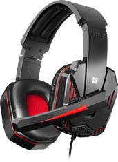 Defender Warhead G-260 (64121) Gaming 2.0 regulacija glasnosti črne/rdeče, naglavne slušalke z mikrofonom