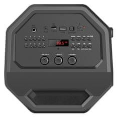 Defender Rage (65109) 2.0, 50W RGB črn prenosni BT zvočnik
