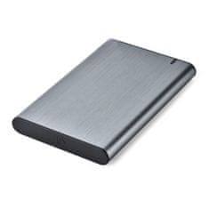 Gembird EE2-U3S-6-GR USB3.1 C sivo aluminjasto prenosno ohišje za trdi disk/SSD