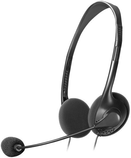 Defender Aura HN-102 (63102) 2x 3.5 mm jack slušalke za klicni center