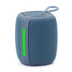 Gembird SPK-BT-LED-03-B RGB Bluetooth prenosni zvočnik moder