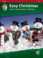 Easy Christmas Instrumental Solos, Trumpet, Level 1 [With CD (Audio)]