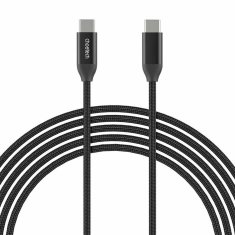 Choetech kabel USB 2.0 C-C 240W 2m črn XCC-1036