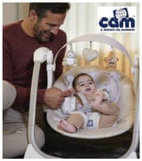 CAM Gugalnik za dojenčka Cam MIDI Teddy Grey