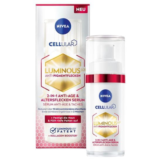 Nivea Cellular Luminous630 Pomlajevalni serum proti pigmentnim madežem 30 ml