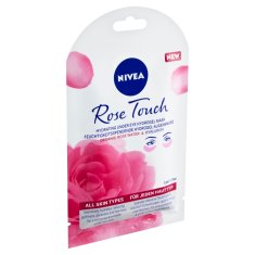 Nivea Rose Touch 10-minutna vlažilna maska za oči 1 par