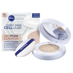 Nivea Cellular Expert Finish Treatment tonirna krema v gobici 3v1 03 temen odtenek 15 g