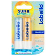 Labello Sun Protect OF 30 + Hydro Care balzam za ustnice 2 x 4,8 g