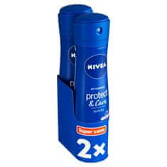 Nivea Protect & Care antiperspirant v pršilu 2 x 150 ml