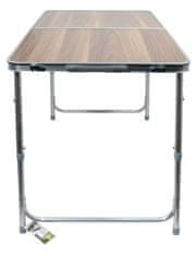 Cattara Double zložljiva miza za kampiranje, 120 x 60 cm