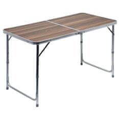 Cattara Double zložljiva miza za kampiranje, 120 x 60 cm
